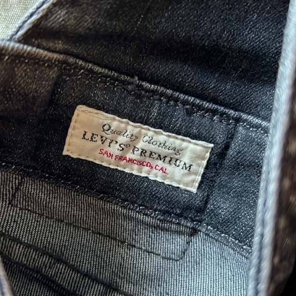 Levi’s Dark Gray Overalls - Picture 15 of 15